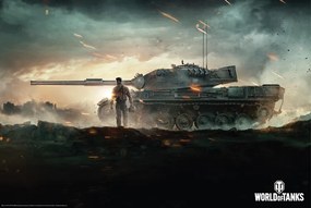 Αφίσα World of Tanks - Man and Machine