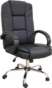 A9940 ΜΑΥΡΟ PVC ΠΟΛΥΘΡΟΝΑ ΓΡΑΦΕΙΟΥ