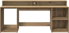 vidaXL Desk Artisan Δρυς 200 x 55 x 91 cm Engineered Wood
