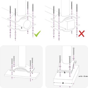 vidaXL Σκίαστρο Πλαϊνό Συρόμενο Βεράντας Κόκκινο 80 x 300 εκ.