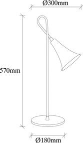 Table Lamp Sarmal - 3071 Gold