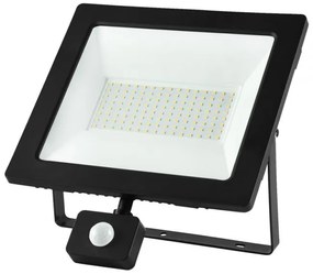 Προβολέας LED 100W Ανιχνευτή Κίνησης Μαύρο 120° IP65 3-390100011 Lumen 3-390100011 Μαύρο