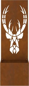 vidaXL Οθόνη Ιδιωτικότητας Κήπου Animal Print Σκ rusty 50 x 150 cm