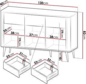 Μπουφές Marly Reg IV-Kafe