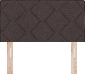 vidaXL Κεφαλάρι Καφέ 80 cm ύφασμα