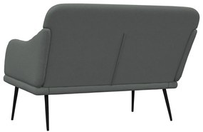 vidaXL Πάγκος Σκούρο Γκρι 110x76x80 εκ. Υφασμάτινος