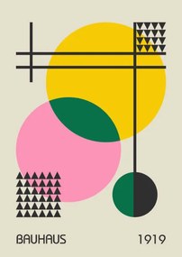 Εικονογράφηση Minimal vintage 20s geometric design posters,, Mariia Akimova