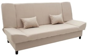 Kαναπές-κρεβάτι Tiko 3θέσιος αποθηκευτικός χώρος ύφασμα μπεζ 200x85x90εκ Υλικό: FABRIC 078-000018