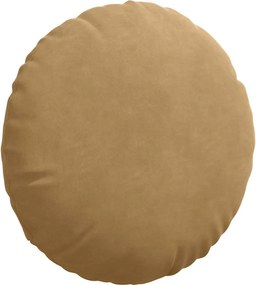 vidaXL Μαξιλάρια καθισμάτων 2 pcs Καφέ Ø 40 x 13 εκ. Βελούδο