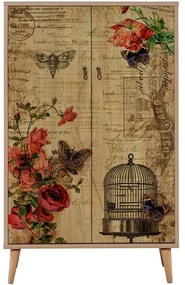 Παπουτσοθήκη - Ντουλάπι Multibox 863SPH3930 80x36x127cm Multi Cipboard,Wood