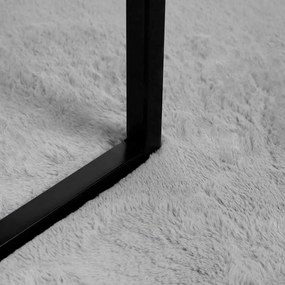 vidaXL Χαλιά Ψεύτικου Κουνελιού Olite Γκρι 200 x 280 εκ. Πολυεστέρας