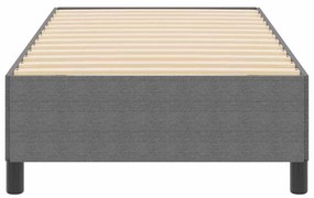 vidaXL Σκελετός Κρεβατιού Ανοιχτό γκρι 100 x 200 cm Βελούδο