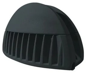 Απλίκα Φωτιστικό Τοίχου IP65 LED 9W 3000K VITRINE ACA-LG8509B-Μαύρο LG8509B