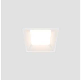 Χωνευτό Σποτ Φωτιστικό Μπάνιου LED 12W Λευκό ΙΡ44 Downlight 3000Κ Okno DL056-12W3K-W Maytoni DL056-12W3K-W