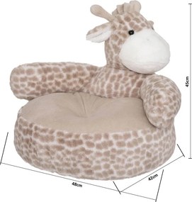 Παιδική Πολυθρόνα (48x42x45) A-S Giraffe 188246B