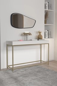 Stewehome Κονσόλα με μεταλλικά πόδια 120x75x75 cm