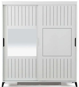 Ντουλάπα Δίφυλλη Pasific Home Fuga 801CMY3411 180x60x216cm White Δίφυλλη