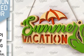 Σετ των 2 Intra απο ξύλο plywood 3mm-4mm πάχος – Διακοπές με στρώσεις διακόσμηση με λέιζερ Δίασταση 20x20 cm INTRAFABR-99068266