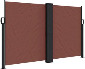vidaXL Σκίαστρο Πλαϊνό Συρόμενο Καφέ 140 x 600 εκ.