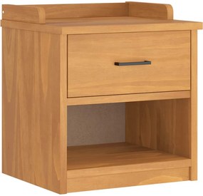 VidaXL Πάγκος διαδρόμου "SANDNES" 45x40x50 εκ.Πεύκο μασίφ ξύλο