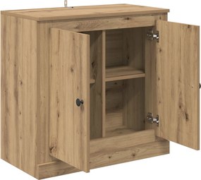 vidaXL Πλαϊνό γραφείο 70 x 35,5 x 67,5 εκ. Artisan Oak