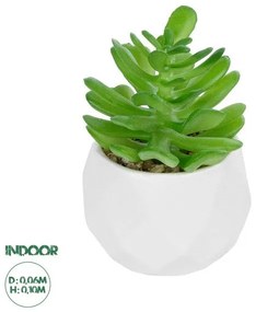 Διακοσμητικό Φυτό Κρασούλα Artificial Garden 20986 Globostar 20986