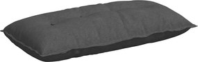 vidaXL Μαξιλάρι Πλάτης Σκούρο Γκρι 100 x 50 x 19 cm