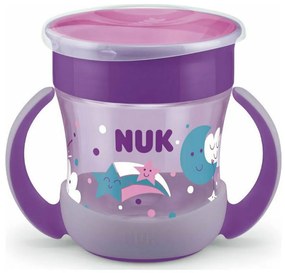 Ποτηράκι Evolution Mini Magic Night 160ml 10751352 6 Μηνών + Purple Nuk 160ml Polypropylene