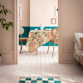 Τραπεζομάντηλο Luisa 494/ 17 Salmon Gofis Home 135X135cm 100% Cotton
