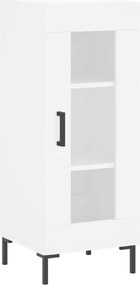 vidaXL Ντουλάπι Λευκό 34,5 x 34 x 90 εκ. από Επεξεργασμένο Ξύλο