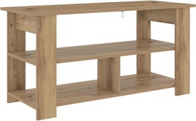 vidaXL Βάση τηλεόρασης 100 x 40 x 50 cm Artisan Oak