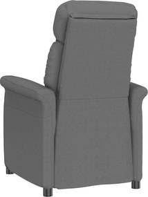 vidaXL Πολυθρόνα Σκούρο Γκρι Μικροΐνες