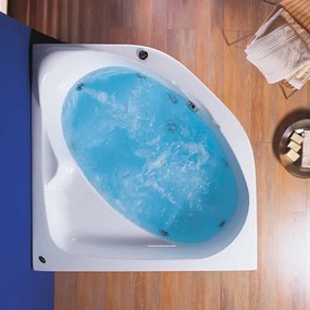 Acrilan Santorini - Γωνιακή Μπανιέρα  130 x 130 εκ. - Maxxcoat