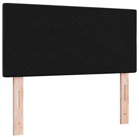 vidaXL LED κεφαλάρι με φώτα λωρίδας LED Μαύρο 100 cm Πολυεστέρας