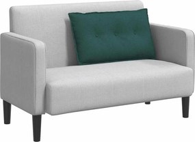 vidaXL Μαξιλάρι Πλάτης Σκούρο Πράσινο 80 x 50 x 19 cm ύφασμα