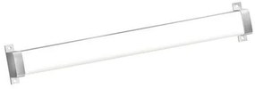 Απλίκα Φωτιστικό Μπάνιου LED 15W Νίκελ IP44 3CCT 57cm Arte Illumina Mare 144-80510 Eurolamp-144-80510-Νίκελ Ματ 144-80510