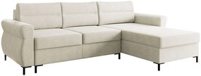 Γωνιακός καναπές Mormi-Krem