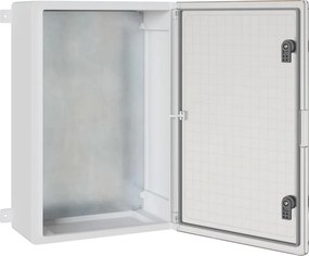 vidaXL Ντουλάπι Ελέγχου Γκρι 47 x 20 x 50 εκ ΑΒΣ Πλαστικό