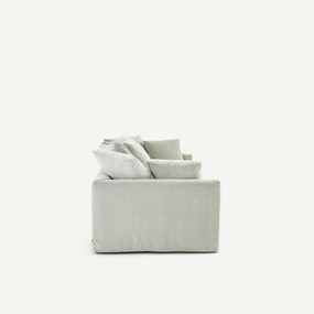 Καναπές από βελούδο stonewashed, OTAVIA