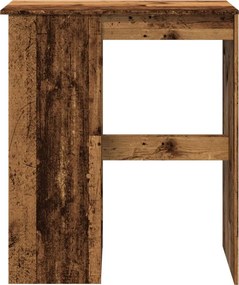 vidaXL Τραπέζι Μπαρ με Ράγες 90x47,5x103,5 εκ. Επεξεργ. Ξύλο