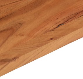 vidaXL Επιφάνεια Τραπεζιού Ορθογώνια 80x20x2,5 εκ. Μασίφ Ξύλο Ακακίας