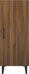 vidaXL Ντουλάπι Καφέ Δρυς 34,5 x 34 x 90 εκ. Επεξεργασμένο Ξύλο