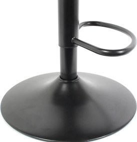 ΚΑΡΈΚΛΕΣ &amp; ΠΟΛΥΘΡΌΝΕΣ ISAK BLACK BAR STOOL HD6215
