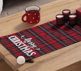 Χριστουγεννιάτικη Τραβέρσα Red Check 33x150 - Nef-Nef Homeware