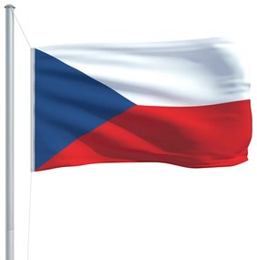 vidaXL Σημαία Τσεχίας 90 x 150 εκ.