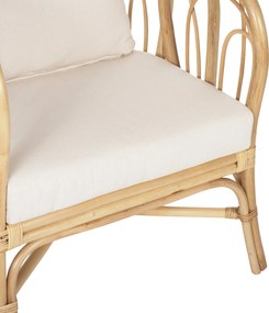 ΠΟΛΥΘΡΟΝΑ ESTOR HM9817 RATTAN ΣΕ ΦΥΣΙΚΟ-ΛΕΥΚΟ ΜΑΞΙΛΑΡΙ--Β'ΔΙΑΛΟΓΗΣ 78x75x92Υ εκ.