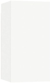 vidaXL Έπιπλα Τηλεόρασης Σετ 7 Τεμαχίων Λευκό από Επεξ. Ξύλο