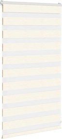 vidaXL Ζέβρα τυφλή μπεζ μάρμαρο Πλάτος υφάσματος 80,9 εκ. Πολυεστέρας