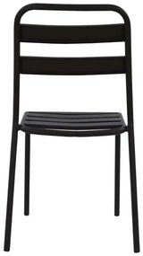 ΚΑΡΕΚΛΑ ΜΕΤΑΛΛΙΚΗ ΜΑΥΡΗ JASON HM5177.01 43x50x86cm - 0614687 - HM5177.01