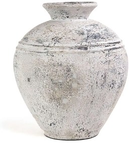 Βάζο Bianca Boho 0630033 45x45x50cm White Soulworks Cement